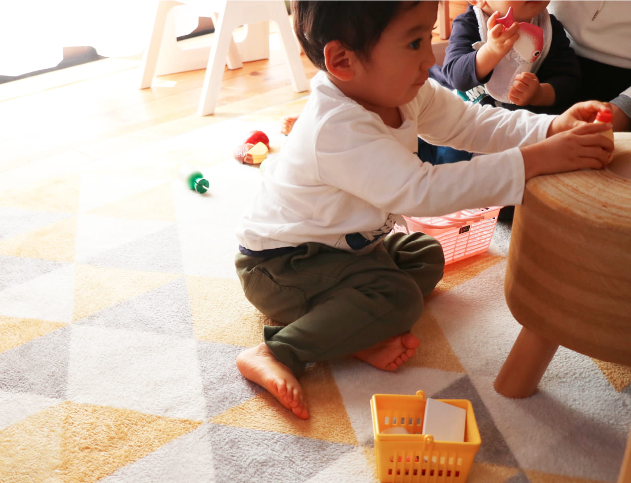 教室での子どもの様子
